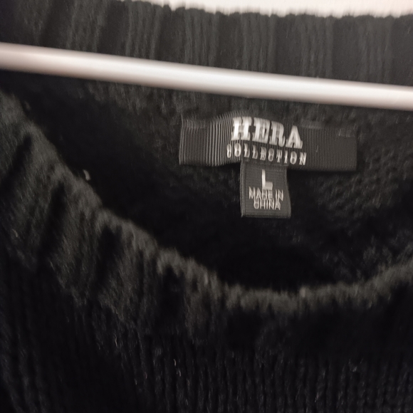 Cropped black sweater - Picture 2 of 5